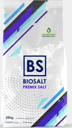 Bolsa de Biosalt Premix Salt de Genofeed, 25 kg